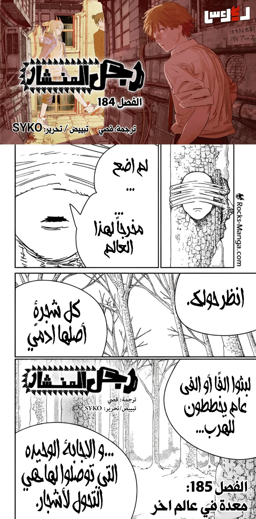 Read Chainsaw Man ar Manga Online