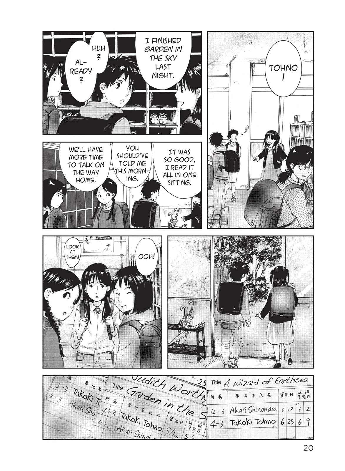 Read 5 Centimeters Per Second en Manga Online