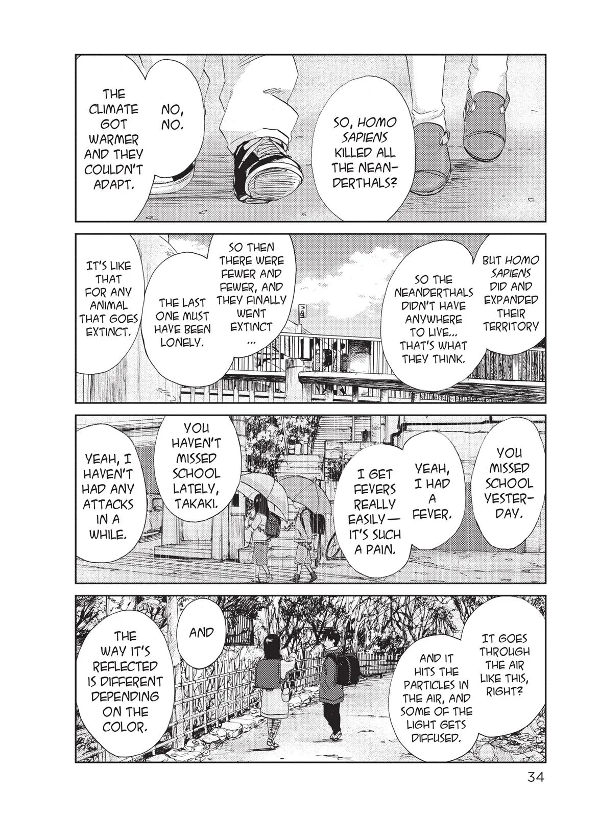 Read 5 Centimeters Per Second en Manga Online