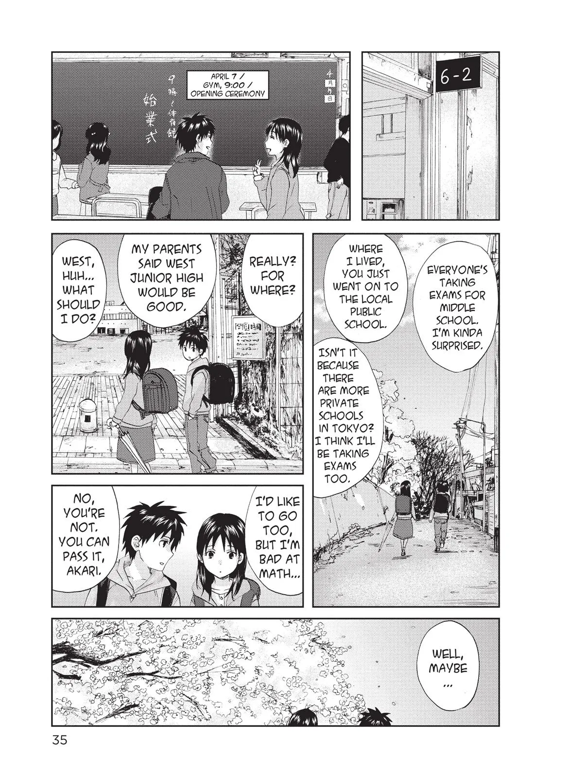 Read 5 Centimeters Per Second en Manga Online