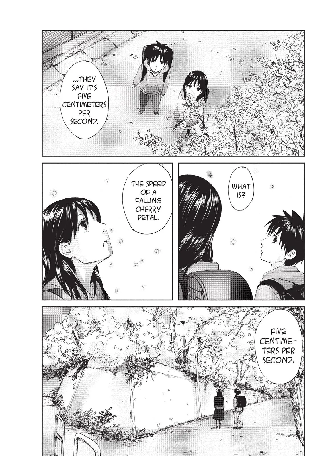 Read 5 Centimeters Per Second en Manga Online