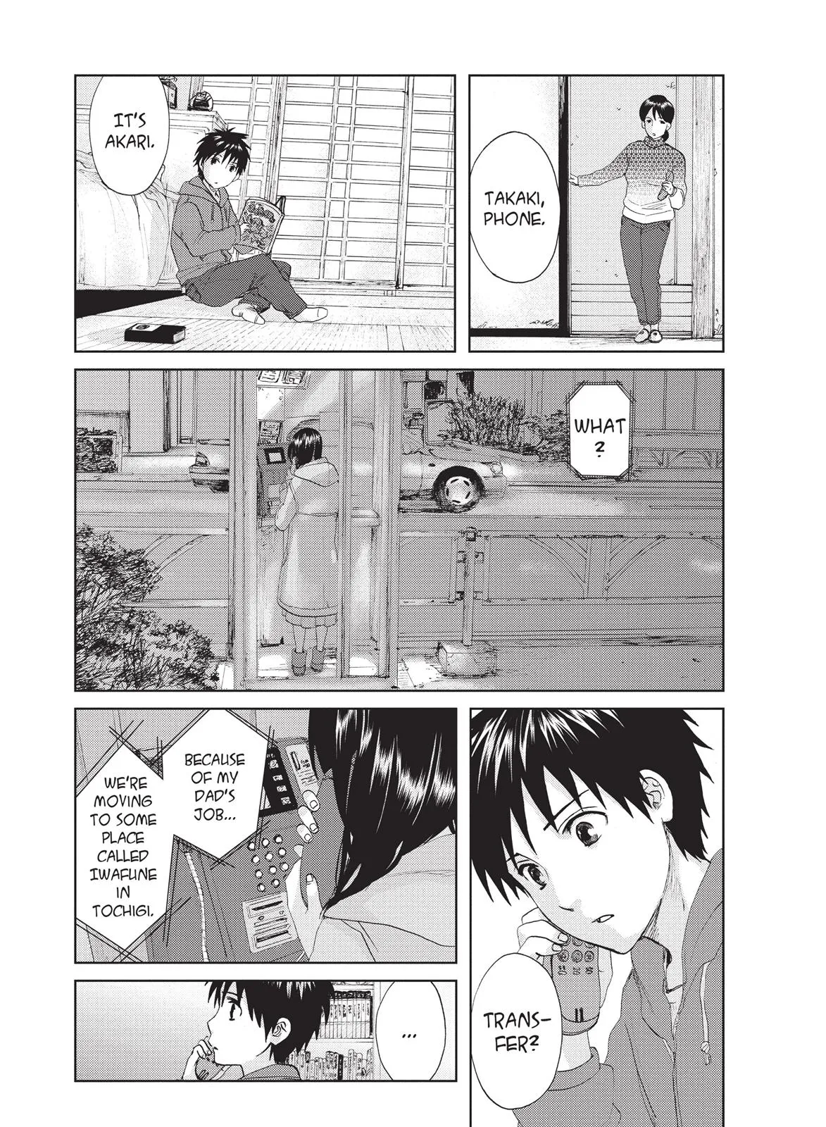 Read 5 Centimeters Per Second en Manga Online