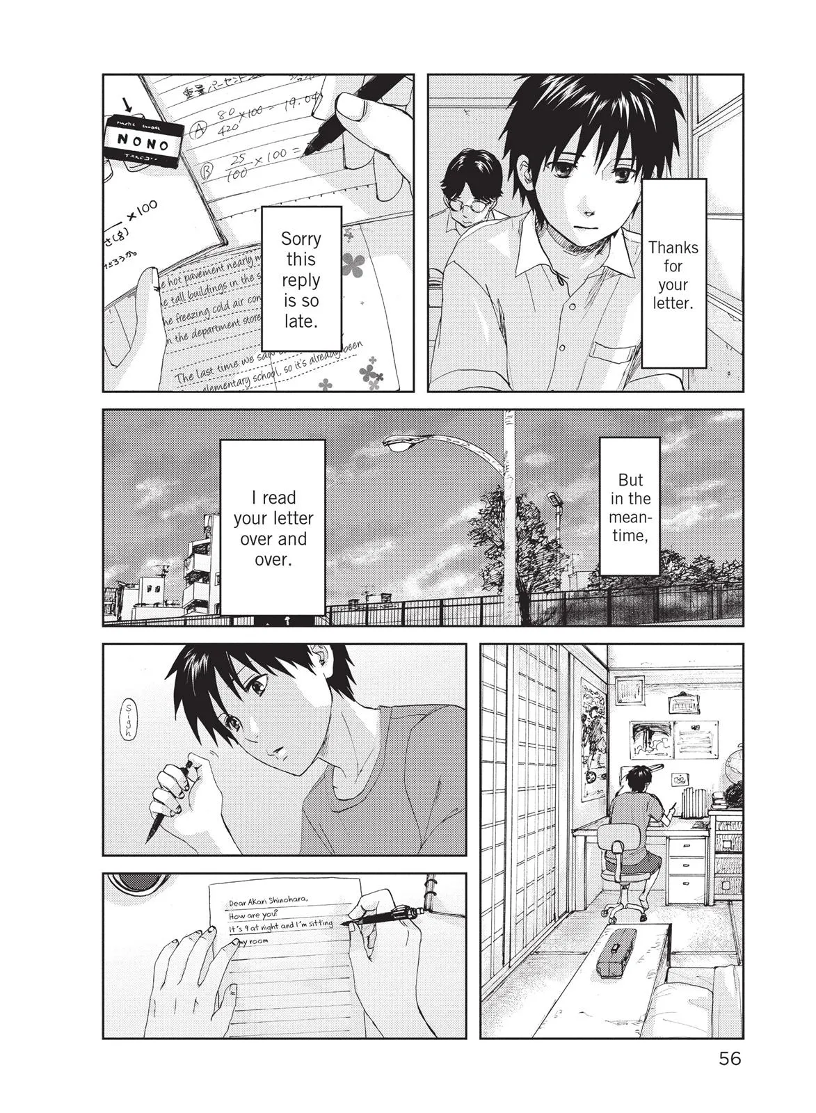 Read 5 Centimeters Per Second en Manga Online