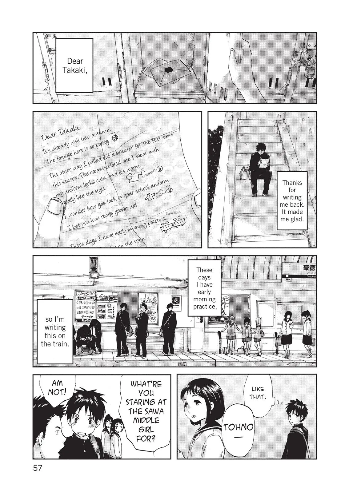 Read 5 Centimeters Per Second en Manga Online