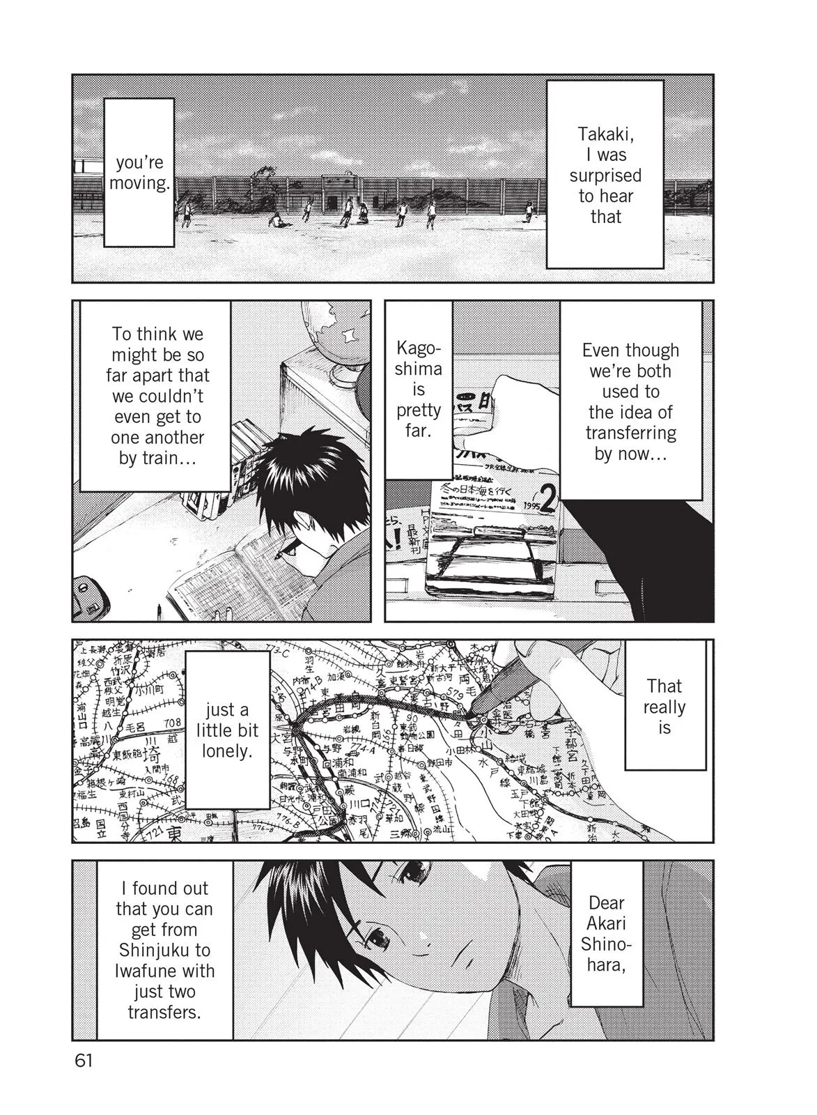 Read 5 Centimeters Per Second en Manga Online