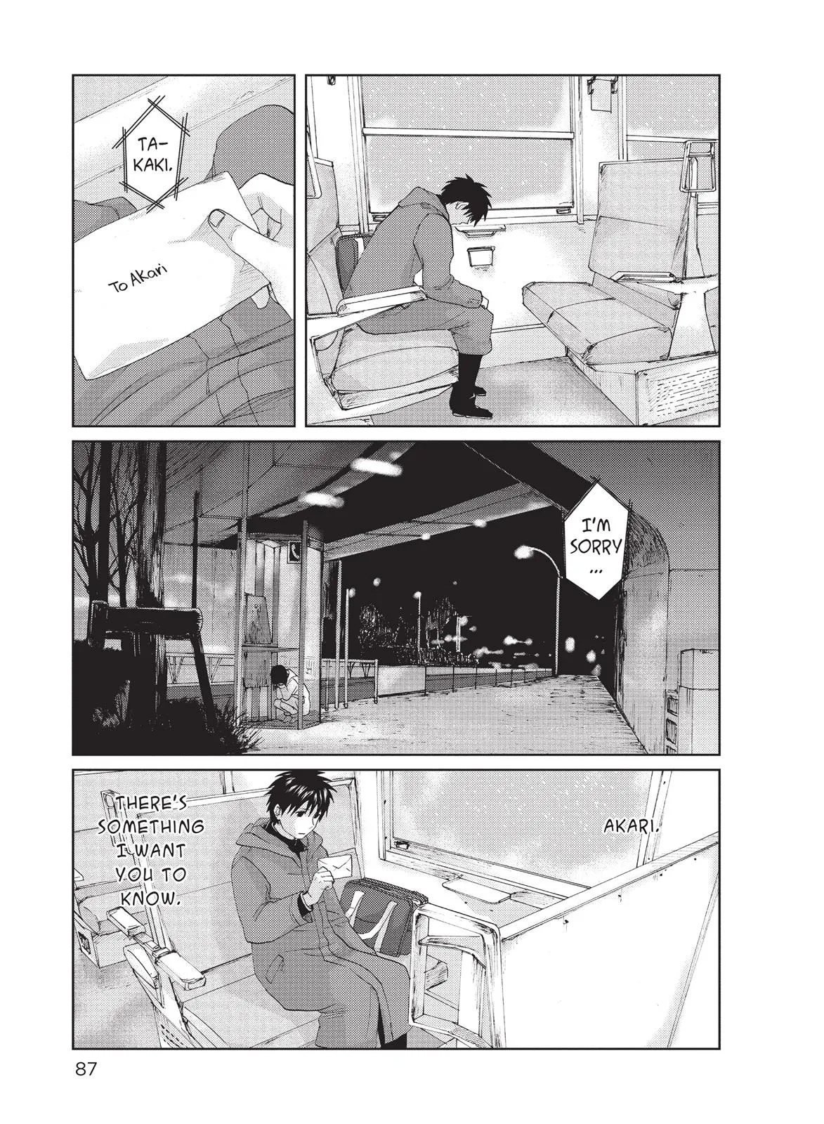 Read 5 Centimeters Per Second en Manga Online