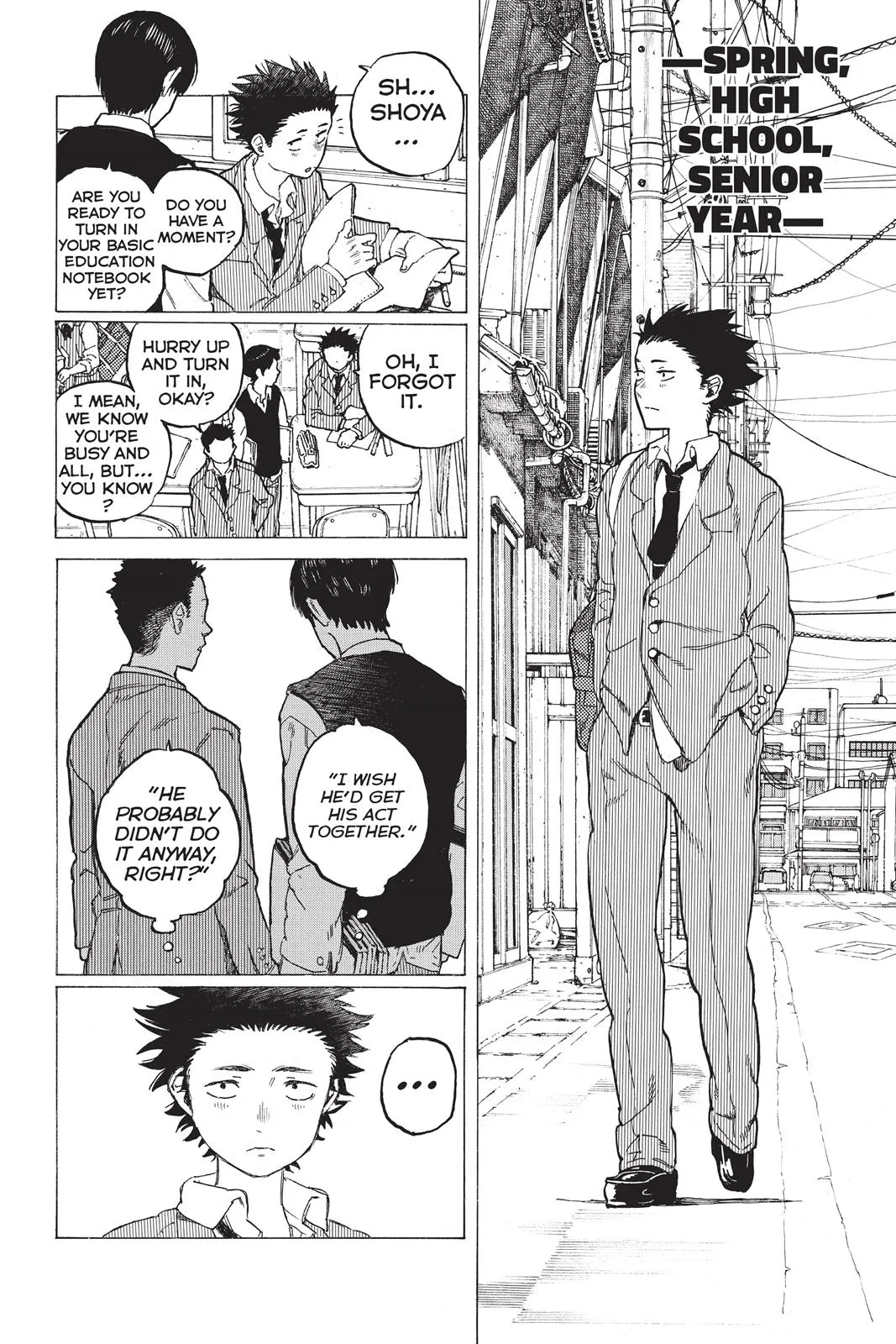 Read A Silent Voice en Manga Online