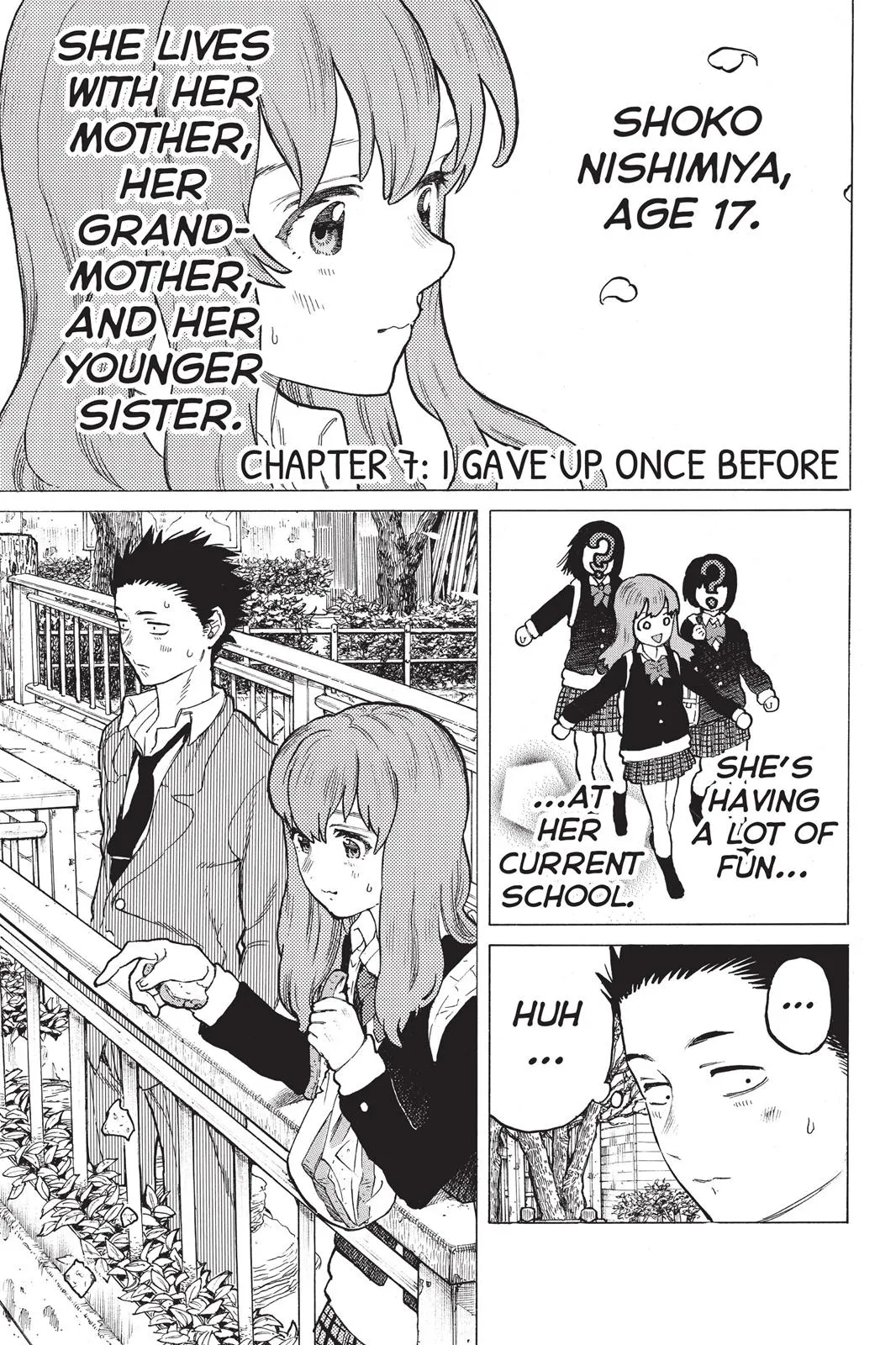 Read A Silent Voice en Manga Online