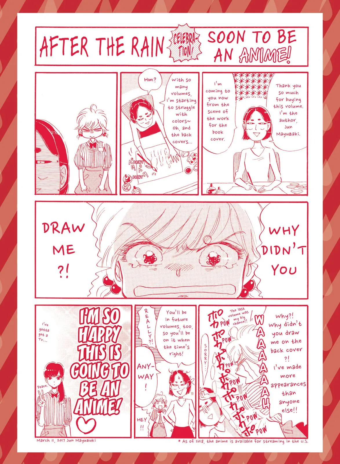 Read After the Rain en Manga Online