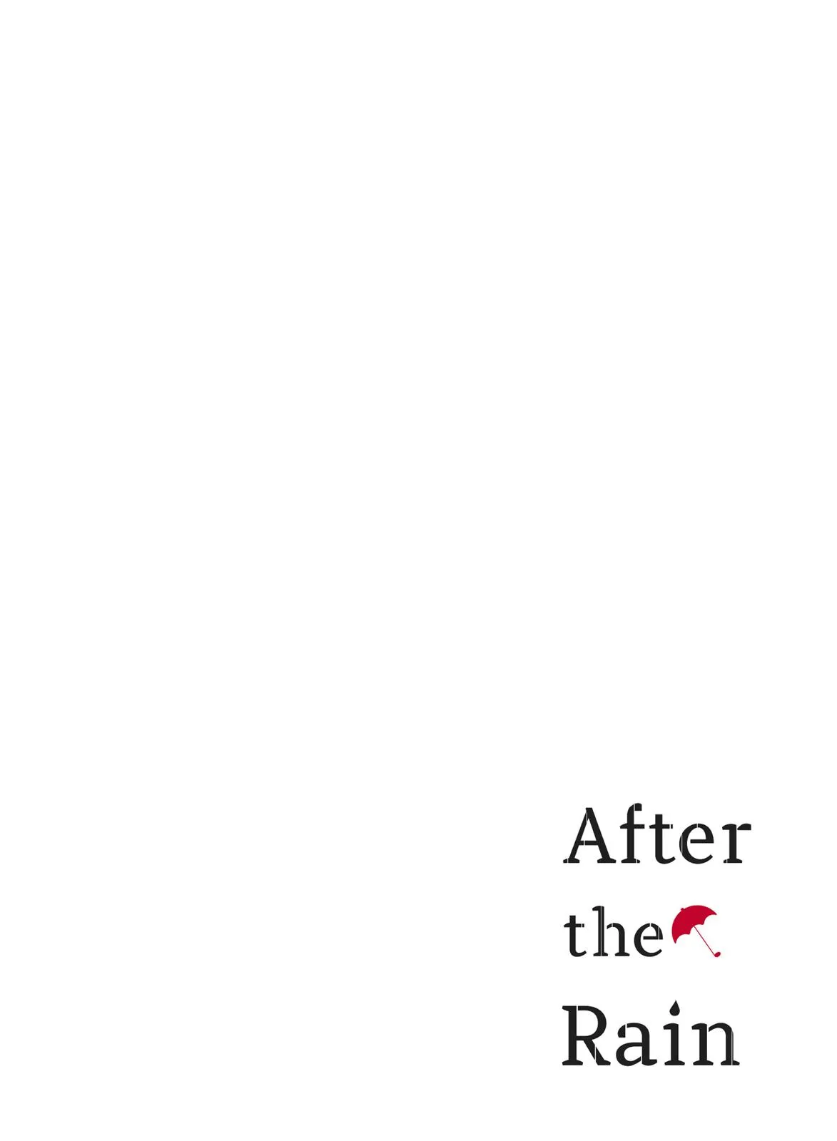 Read After the Rain en Manga Online