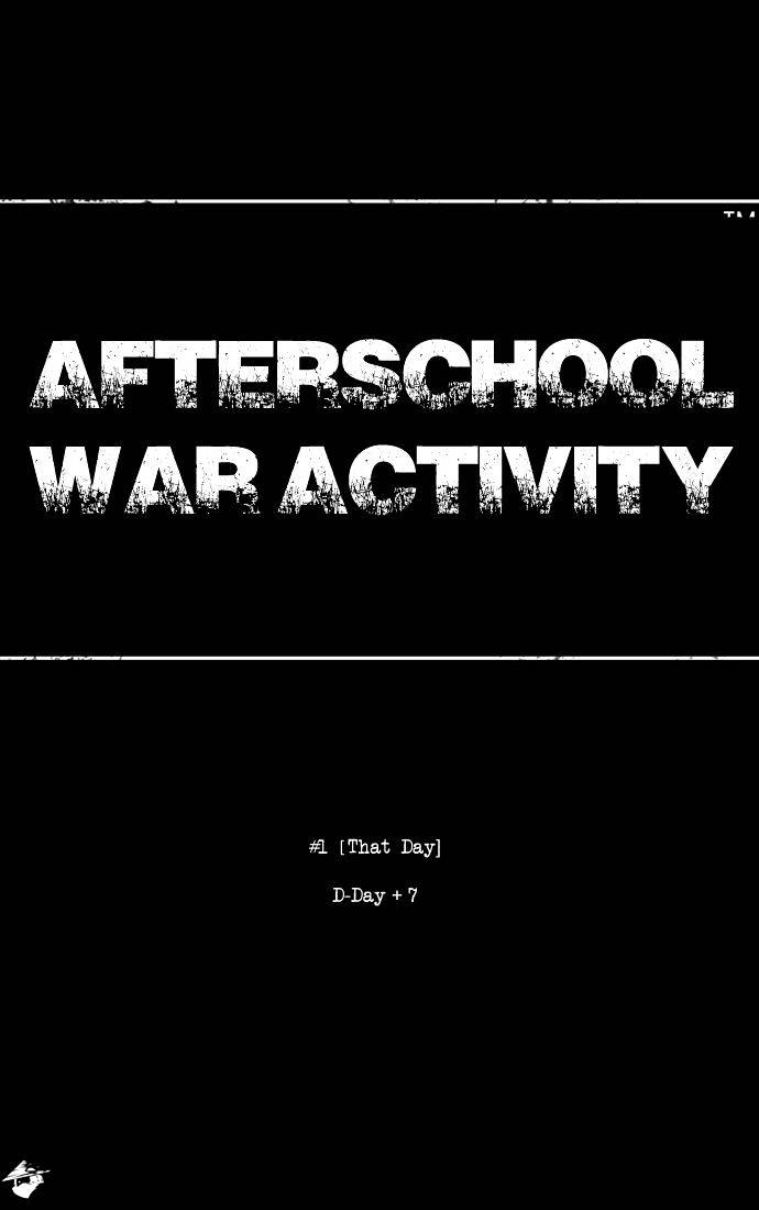 Read Afterschool War Activities en Manga Online