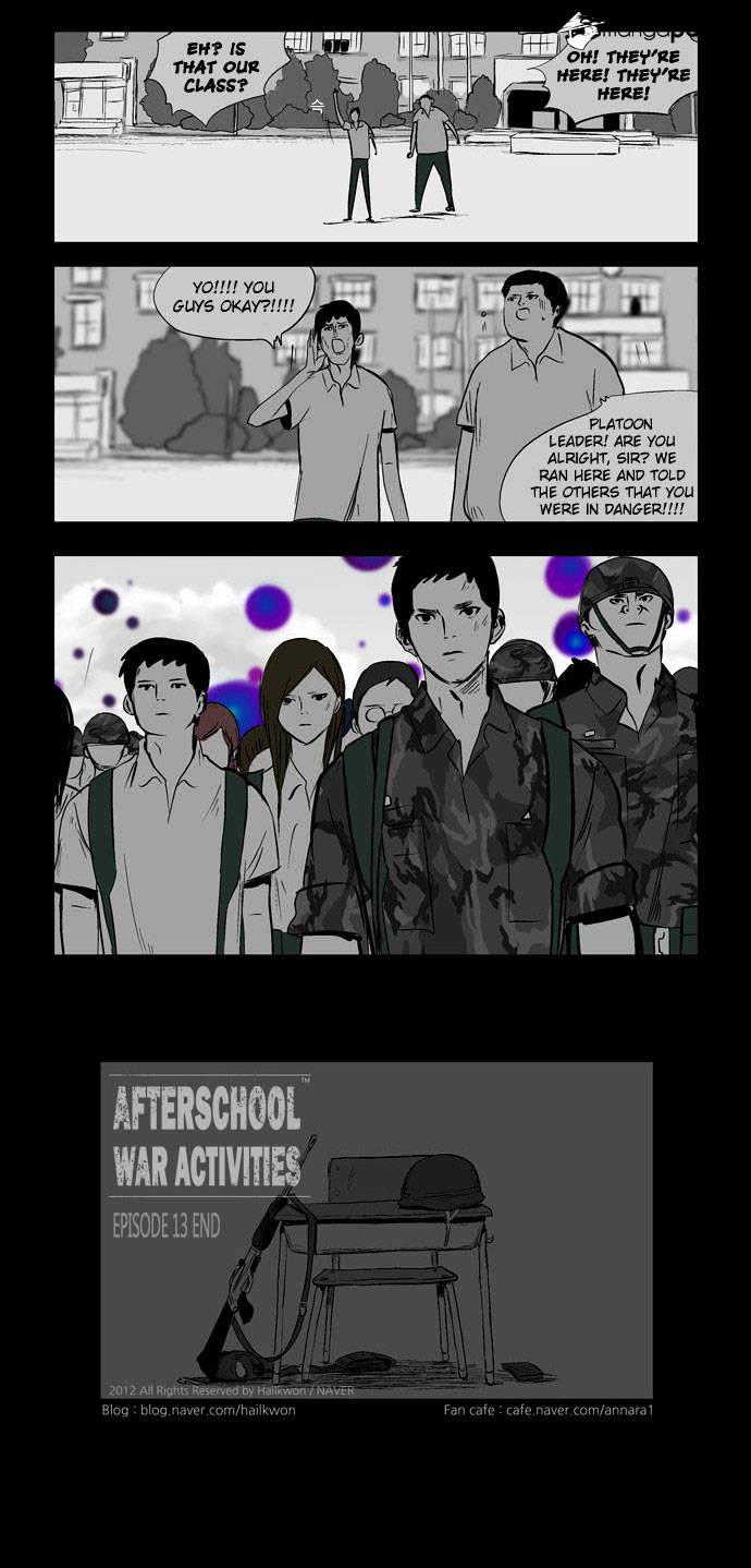 Read Afterschool War Activities en Manga Online