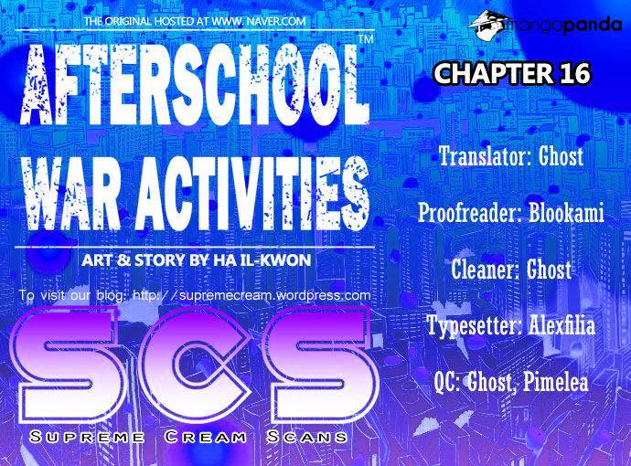 Read Afterschool War Activities en Manga Online