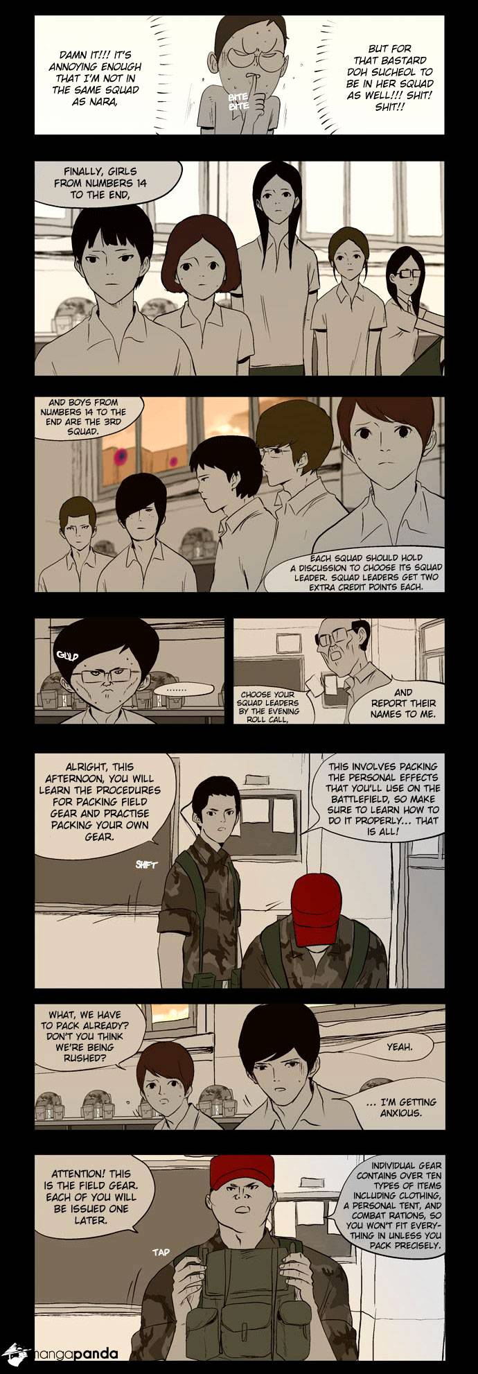 Read Afterschool War Activities en Manga Online