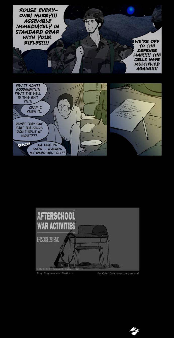 Read Afterschool War Activities en Manga Online