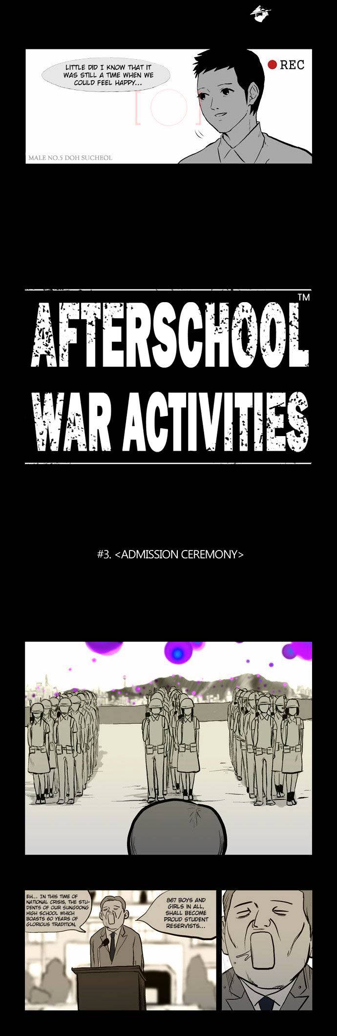 Read Afterschool War Activities en Manga Online