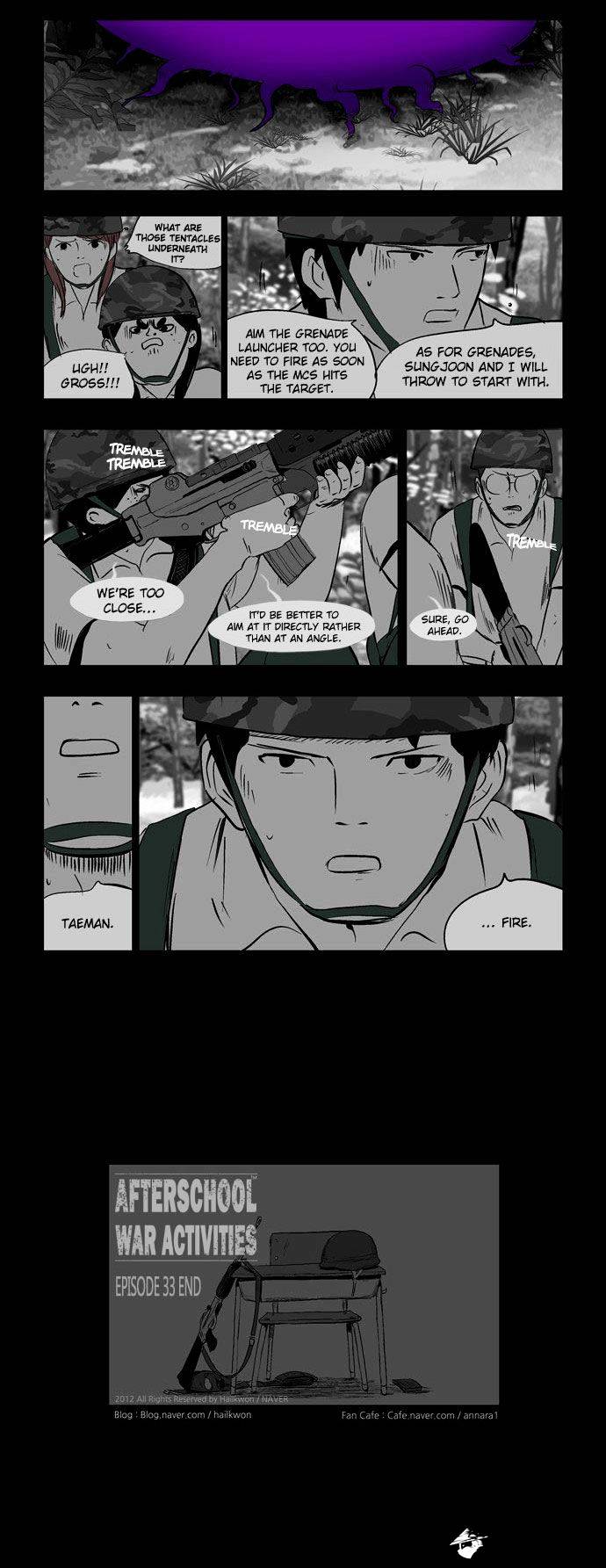Read Afterschool War Activities en Manga Online