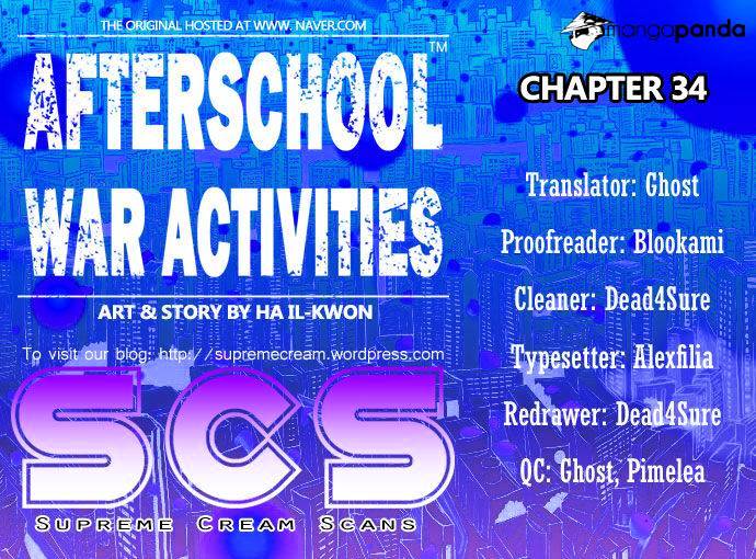 Read Afterschool War Activities en Manga Online