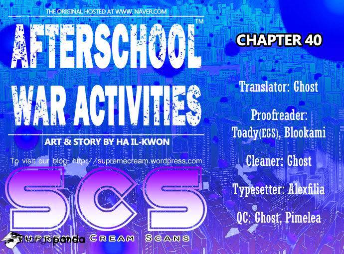 Read Afterschool War Activities en Manga Online