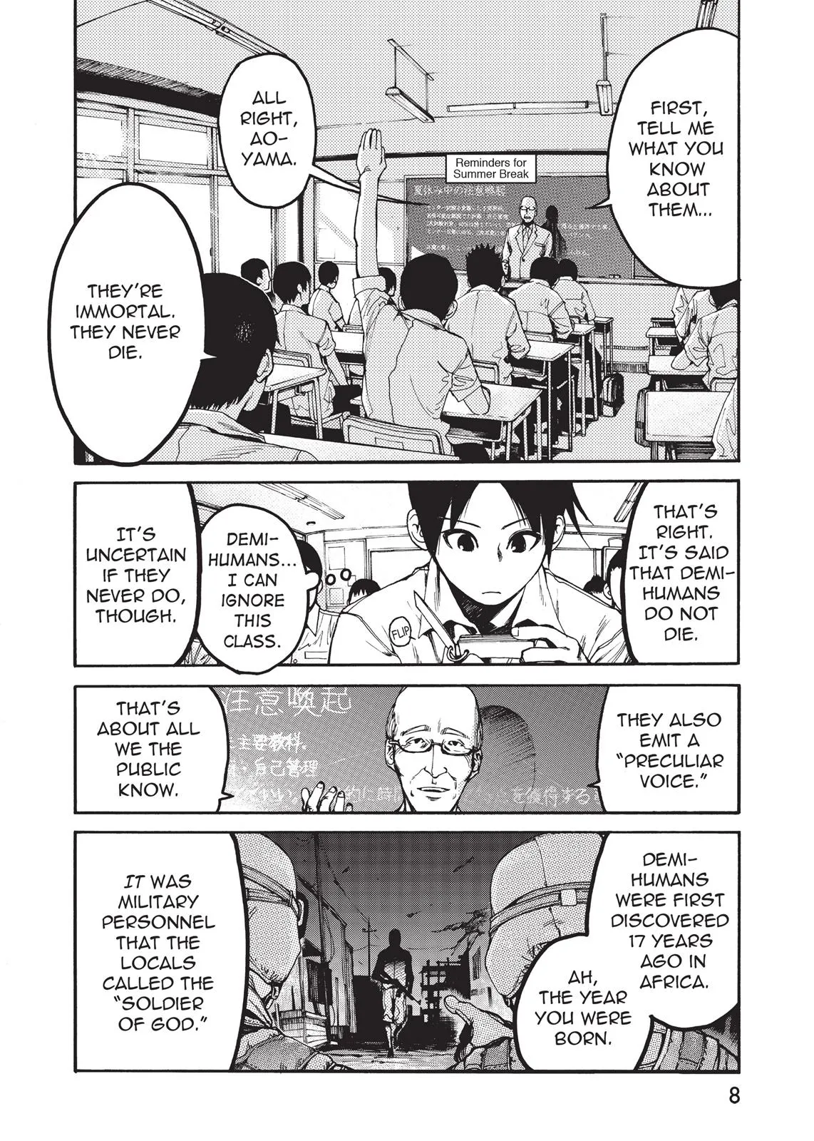 Read Ajin Demi Human en Manga Online