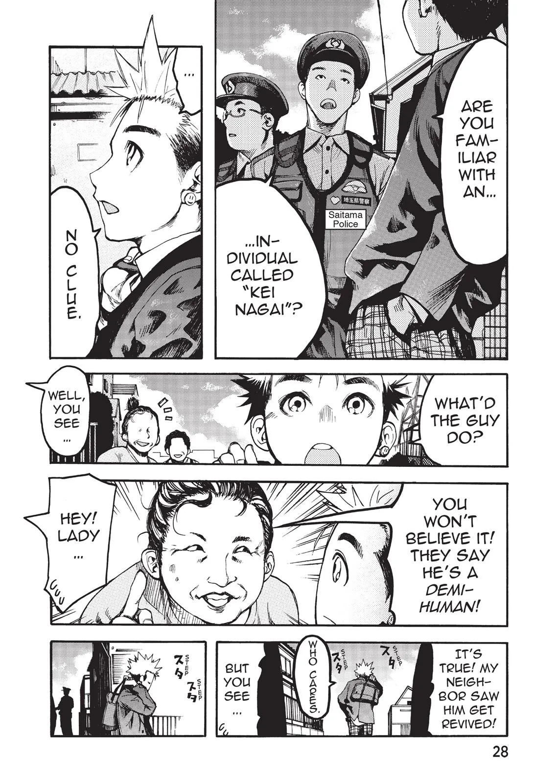 Read Ajin Demi Human en Manga Online