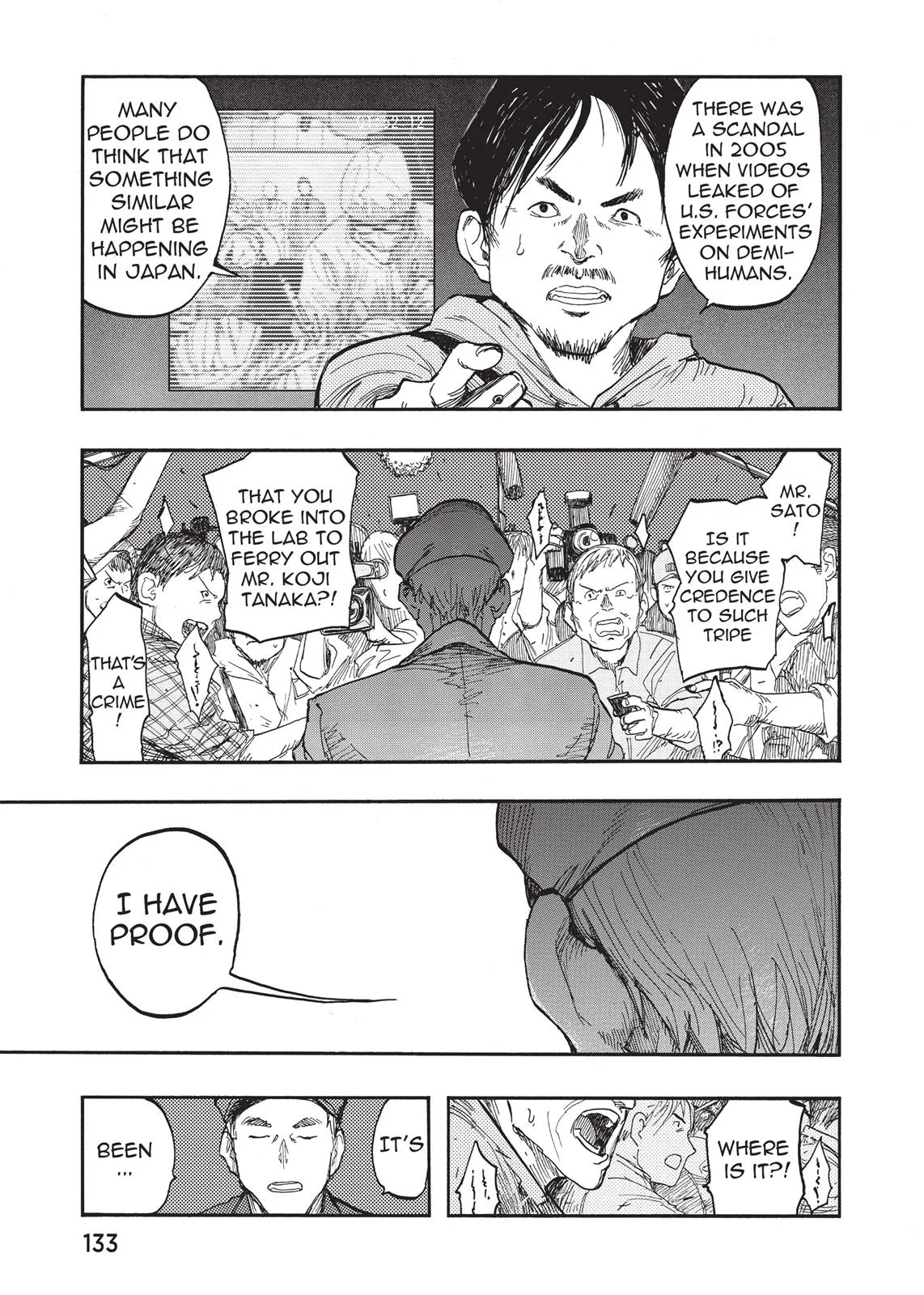 Read Ajin Demi Human en Manga Online