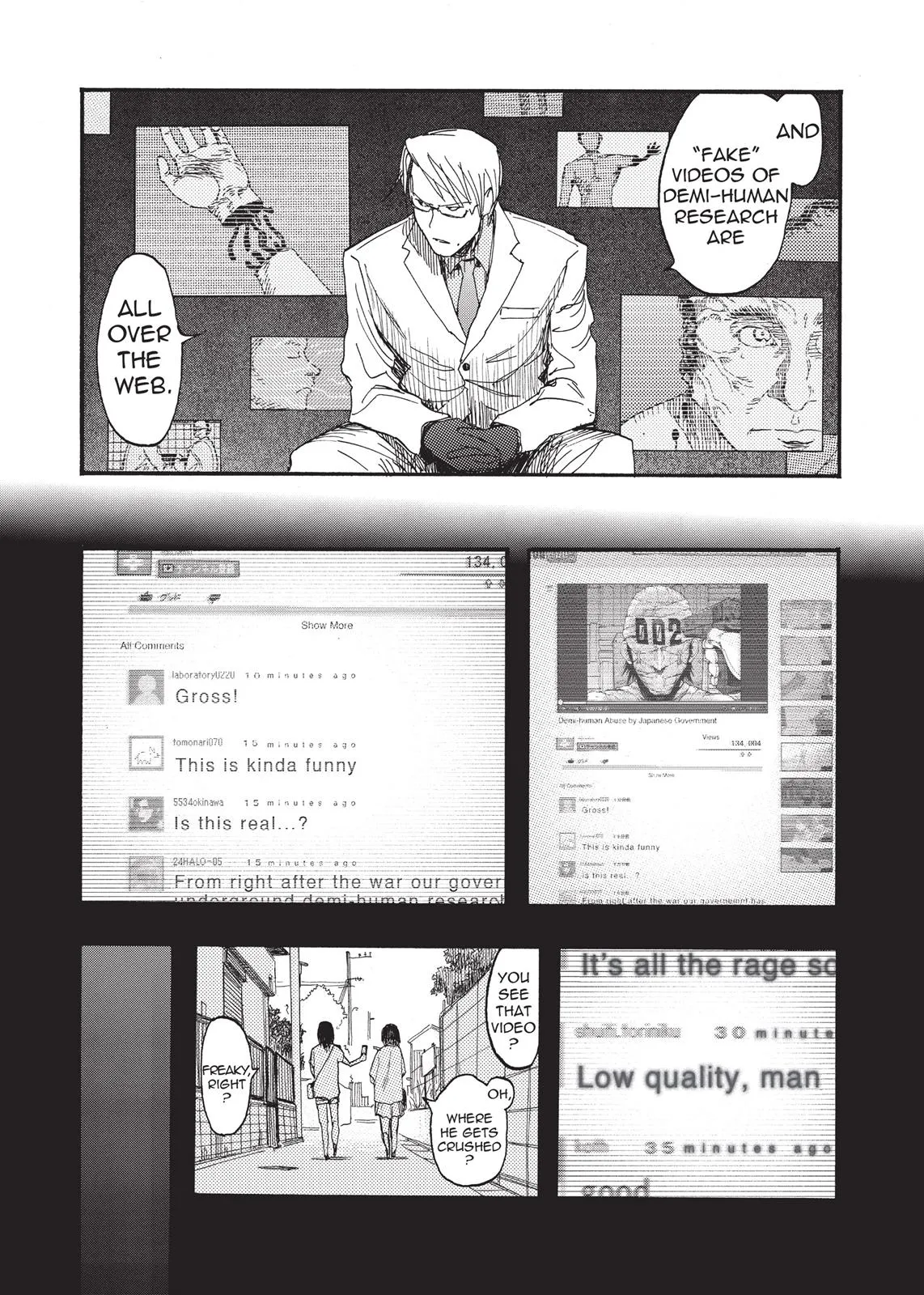 Read Ajin Demi Human en Manga Online
