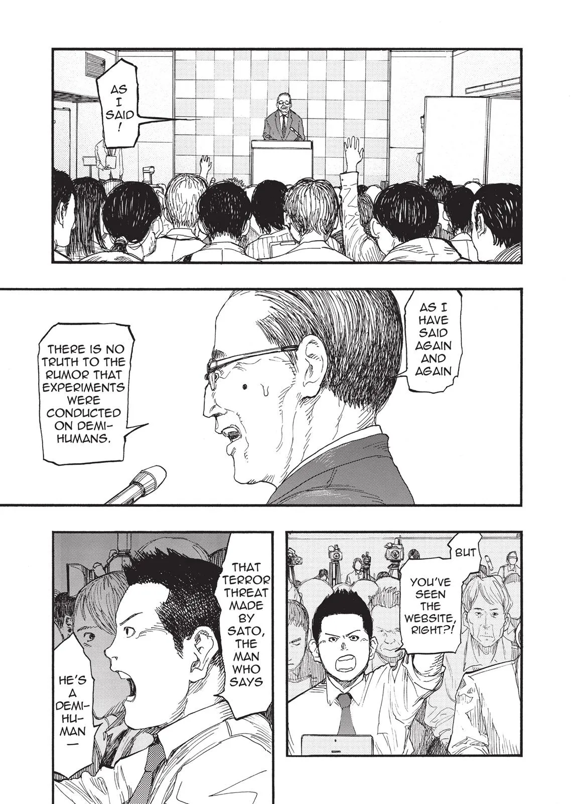 Read Ajin Demi Human en Manga Online