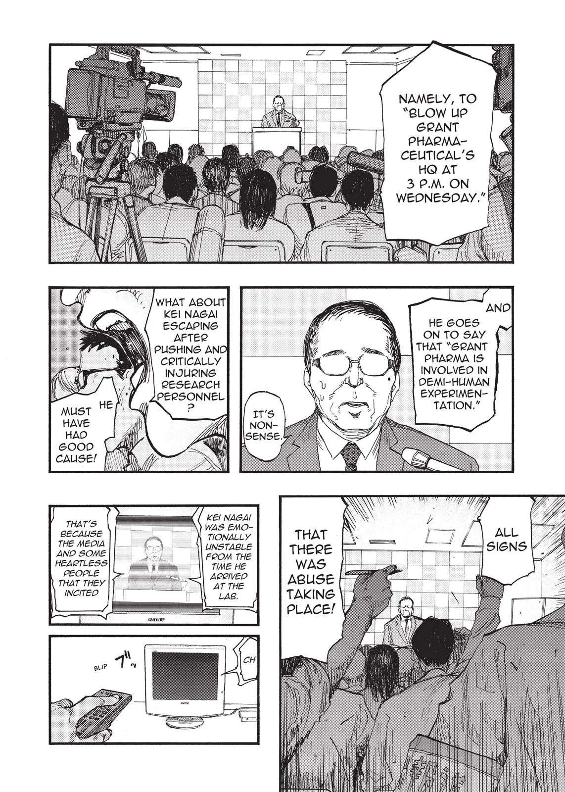 Read Ajin Demi Human en Manga Online