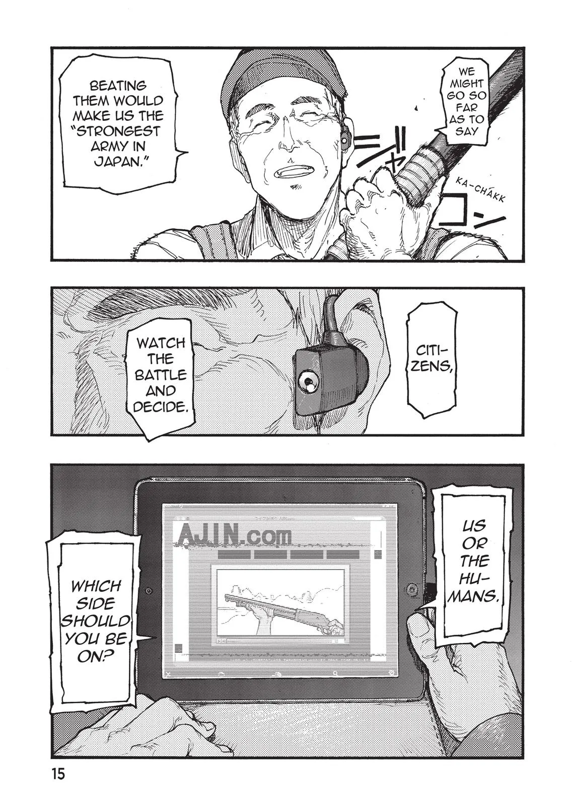 Read Ajin Demi Human en Manga Online