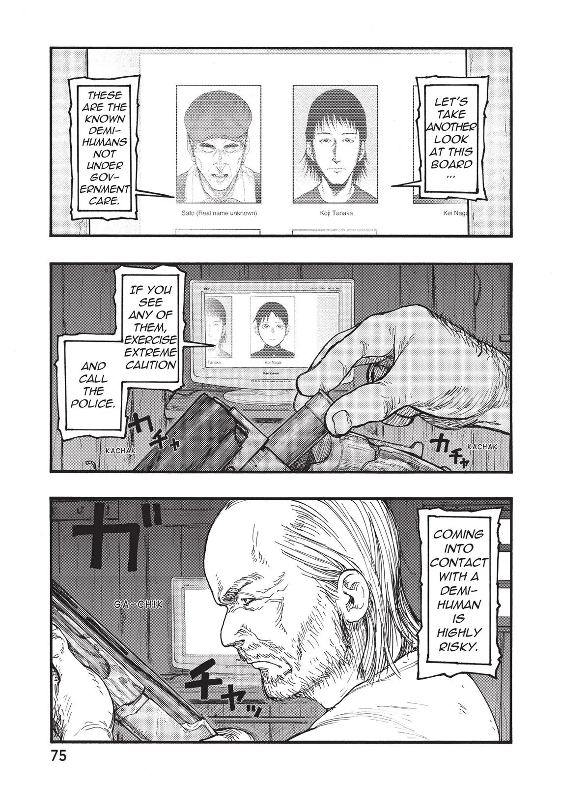 Read Ajin Demi Human en Manga Online