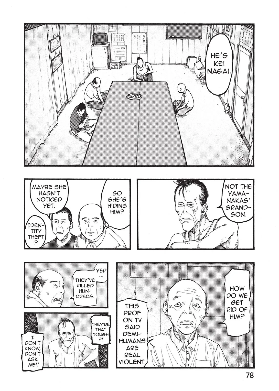 Read Ajin Demi Human en Manga Online