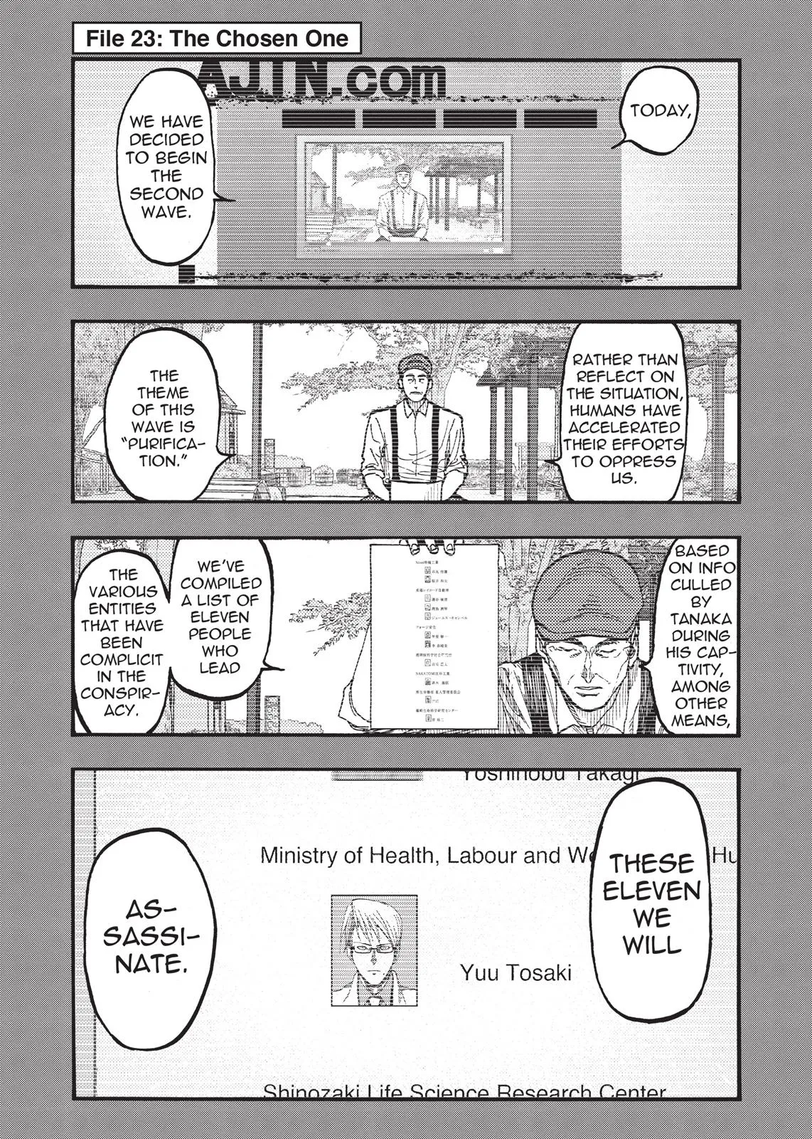 Read Ajin Demi Human en Manga Online