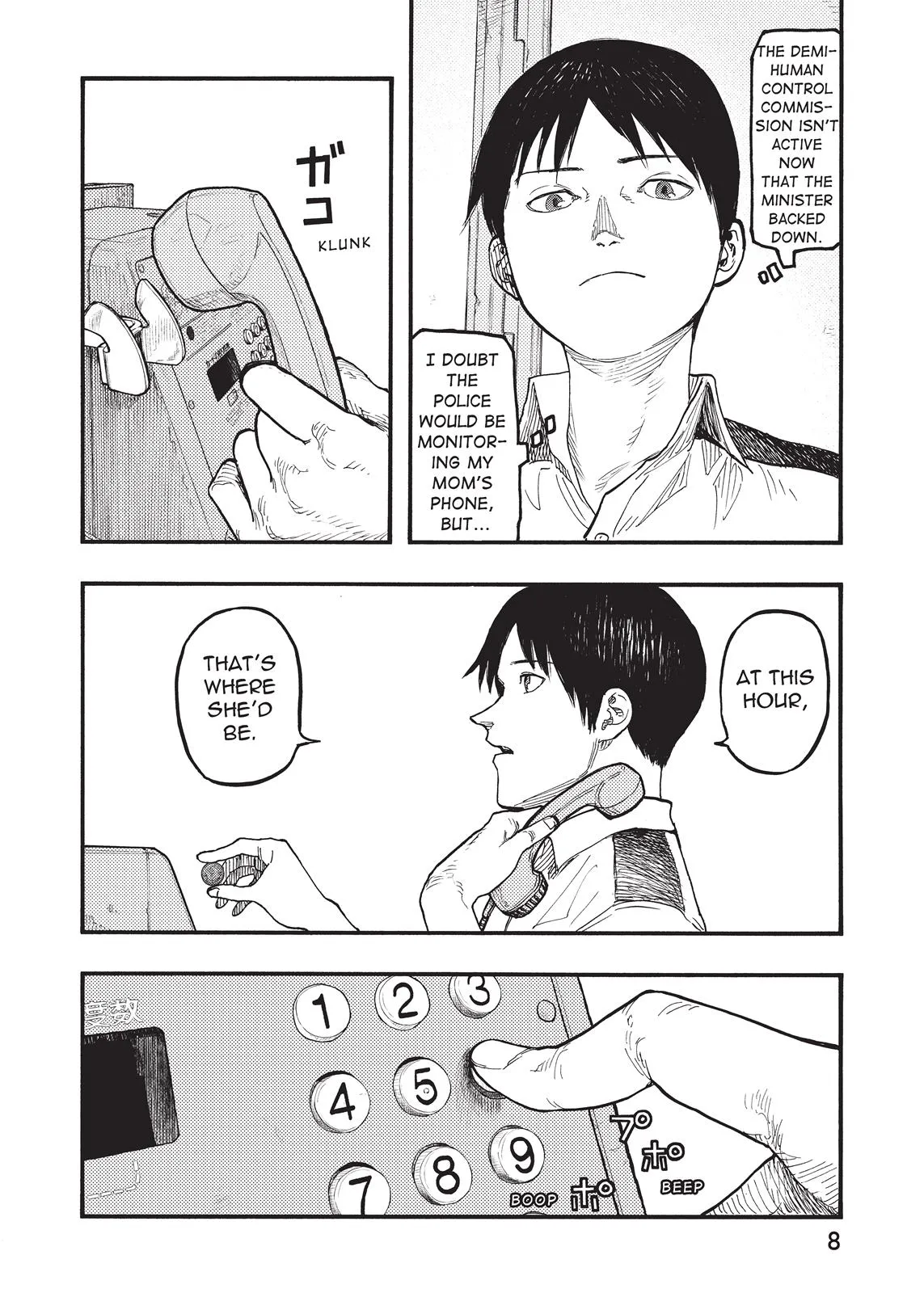 Read Ajin Demi Human en Manga Online