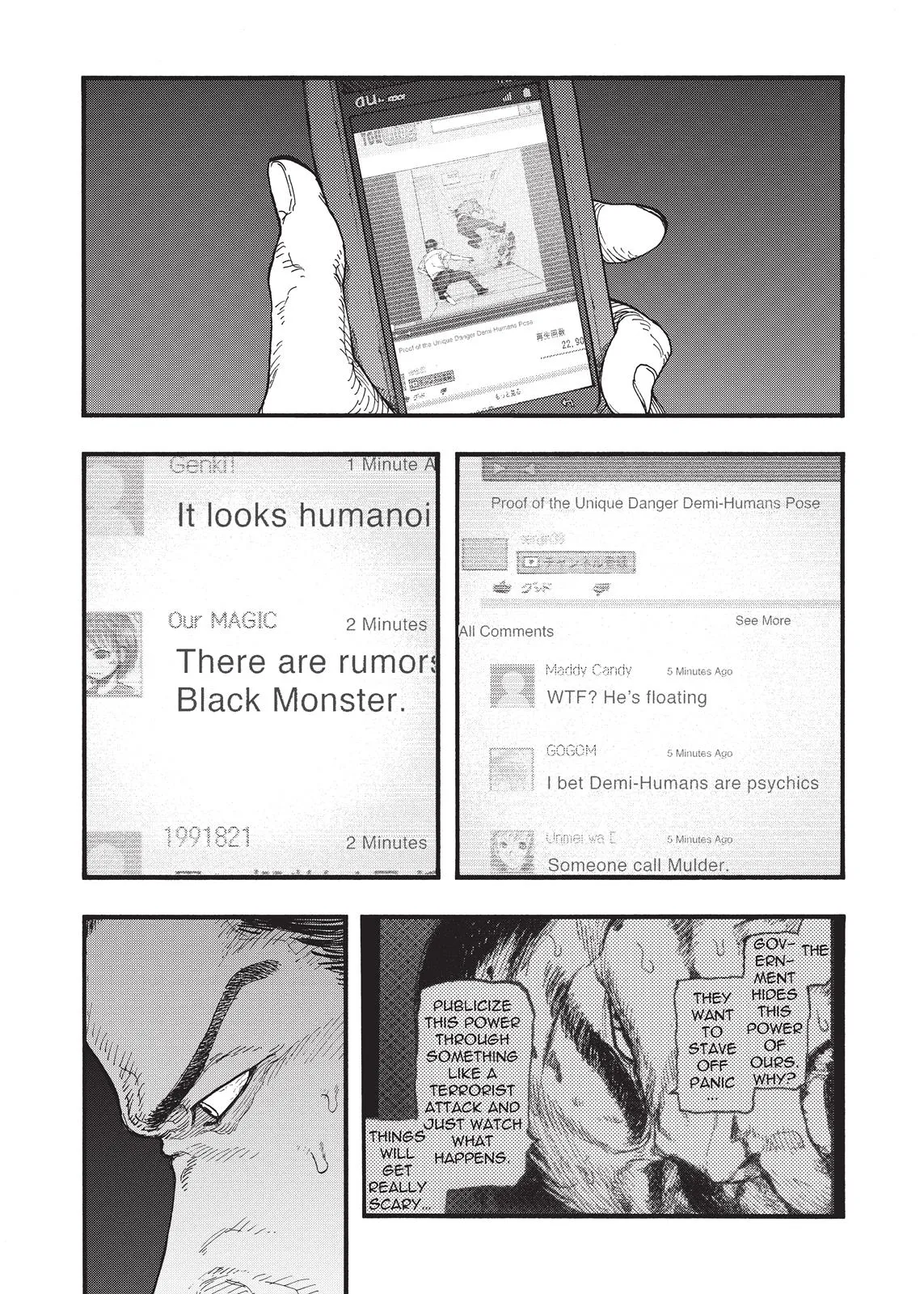 Read Ajin Demi Human en Manga Online