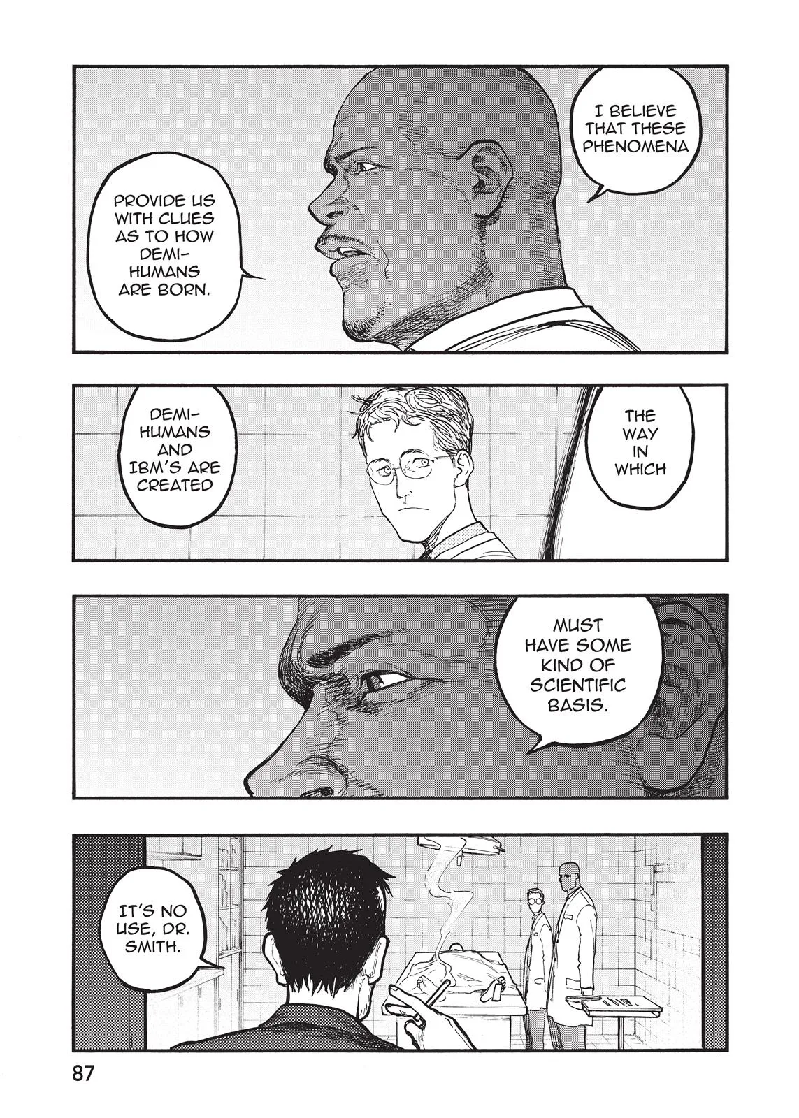 Read Ajin Demi Human en Manga Online