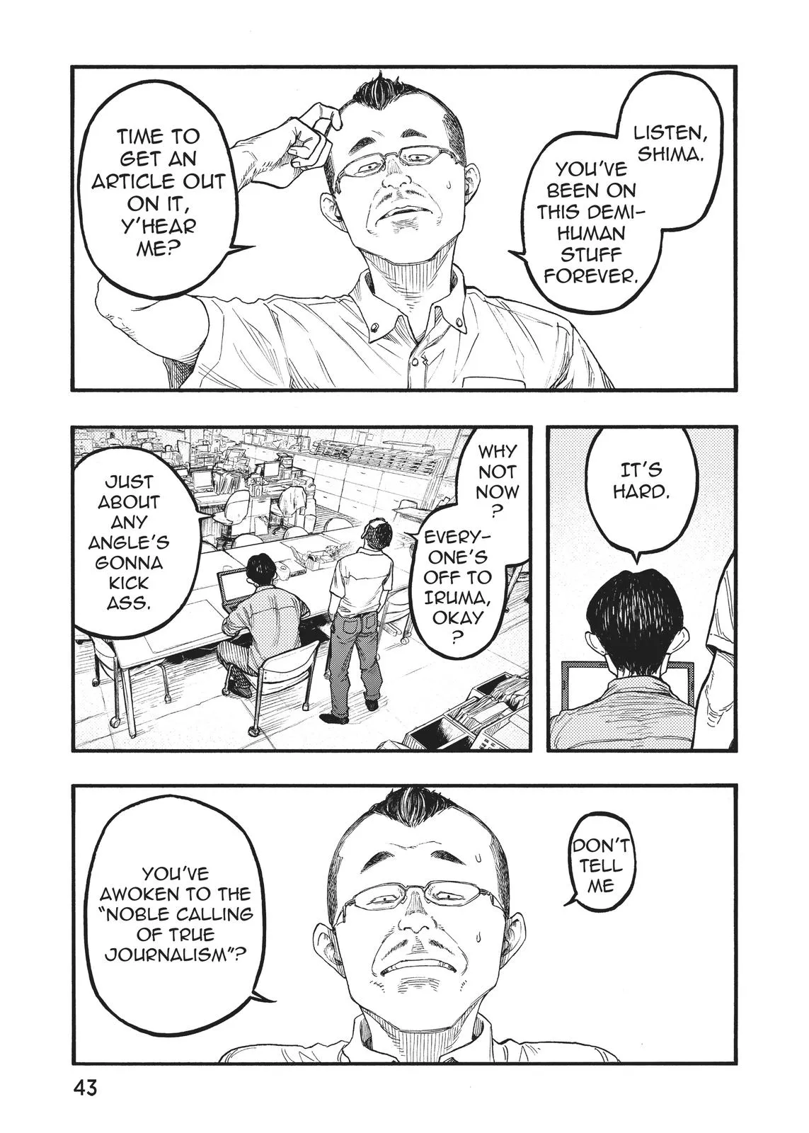 Read Ajin Demi Human en Manga Online