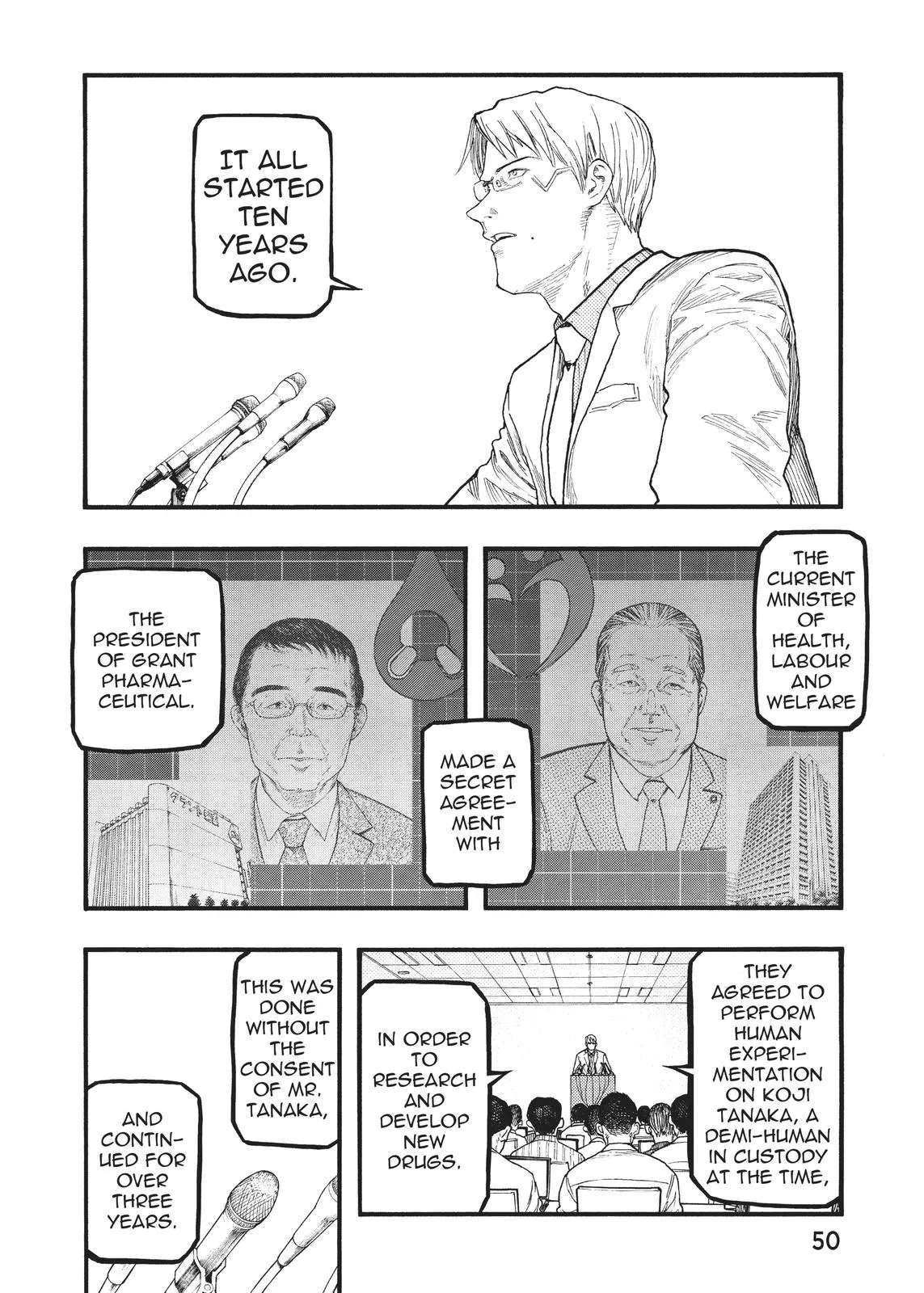 Read Ajin Demi Human en Manga Online