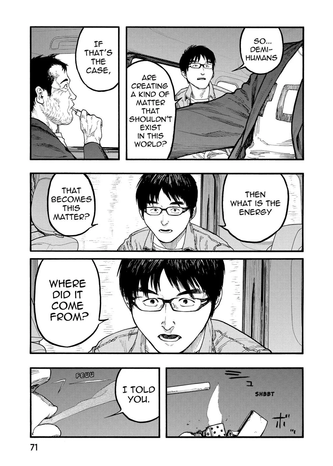 Read Ajin Demi Human en Manga Online