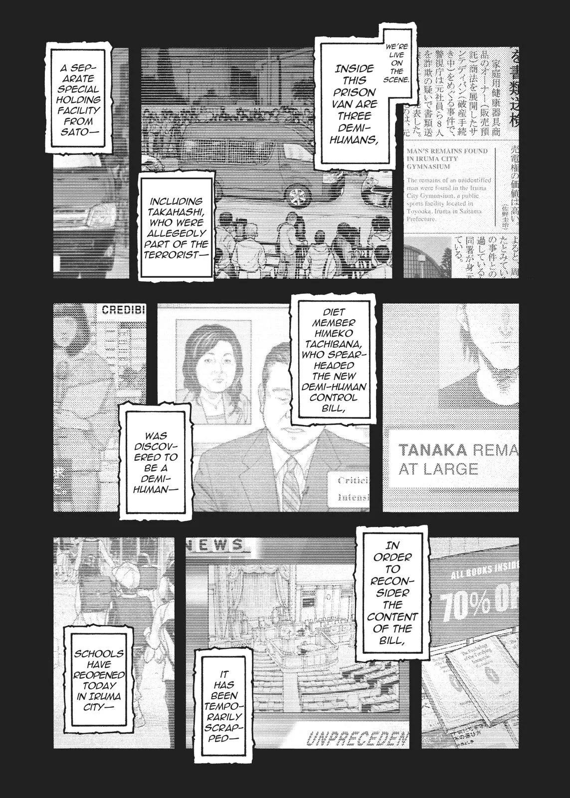 Read Ajin Demi Human en Manga Online