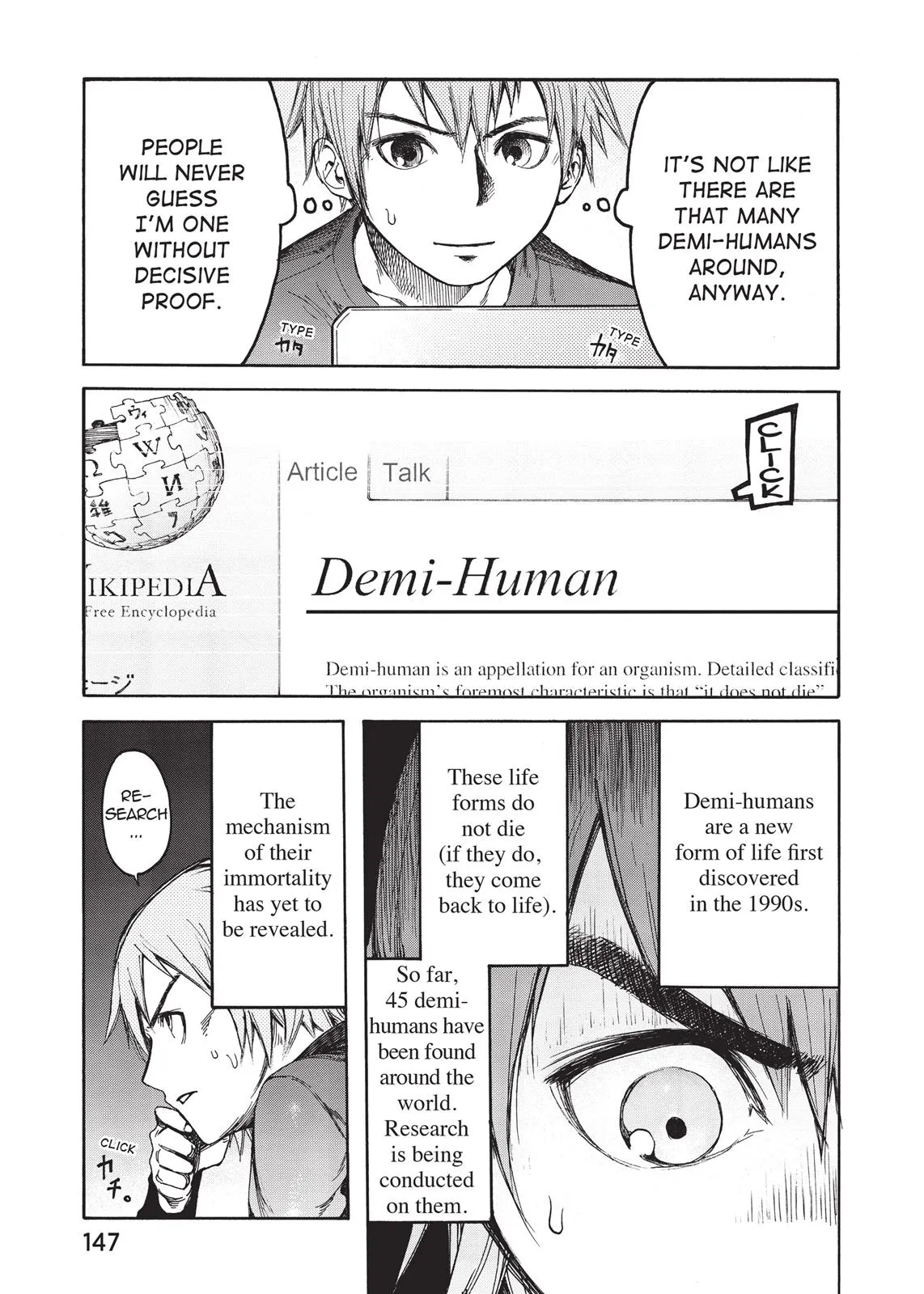 Read Ajin Demi Human en Manga Online
