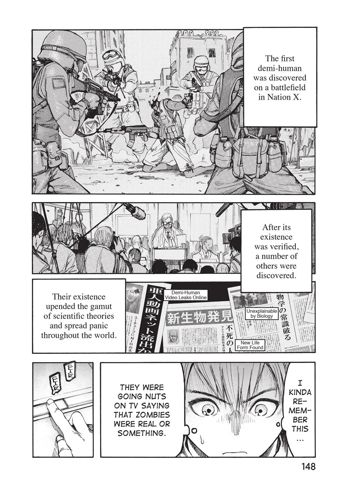 Read Ajin Demi Human en Manga Online
