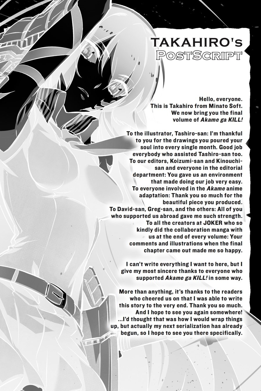 Read Akame ga Kill en Manga Online