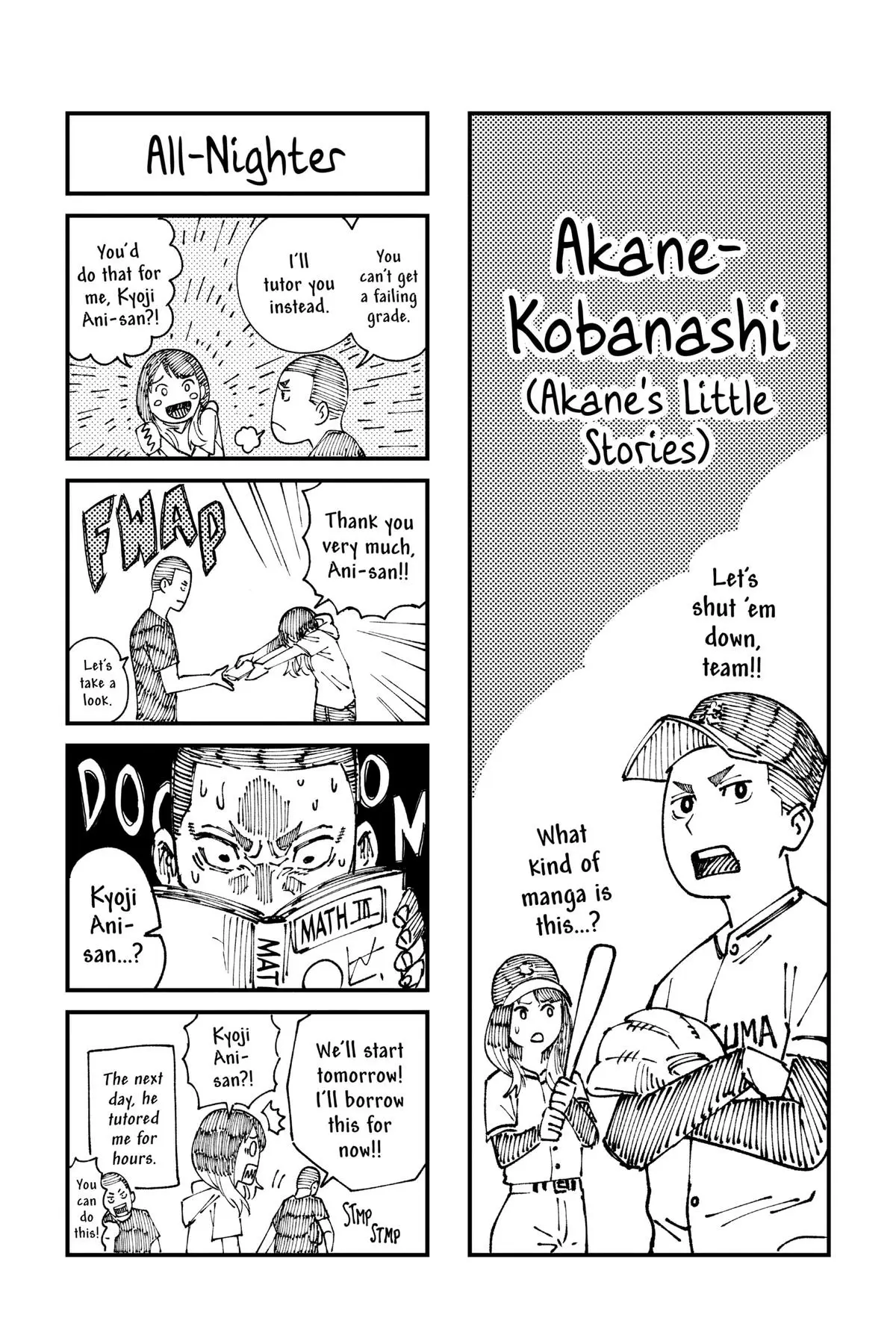 Read Akane-banashiX EN Manga Online