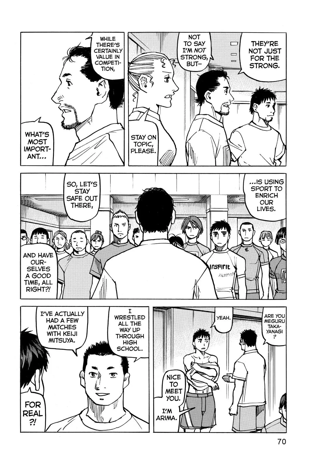 Read All Rounder Meguru en Manga Online