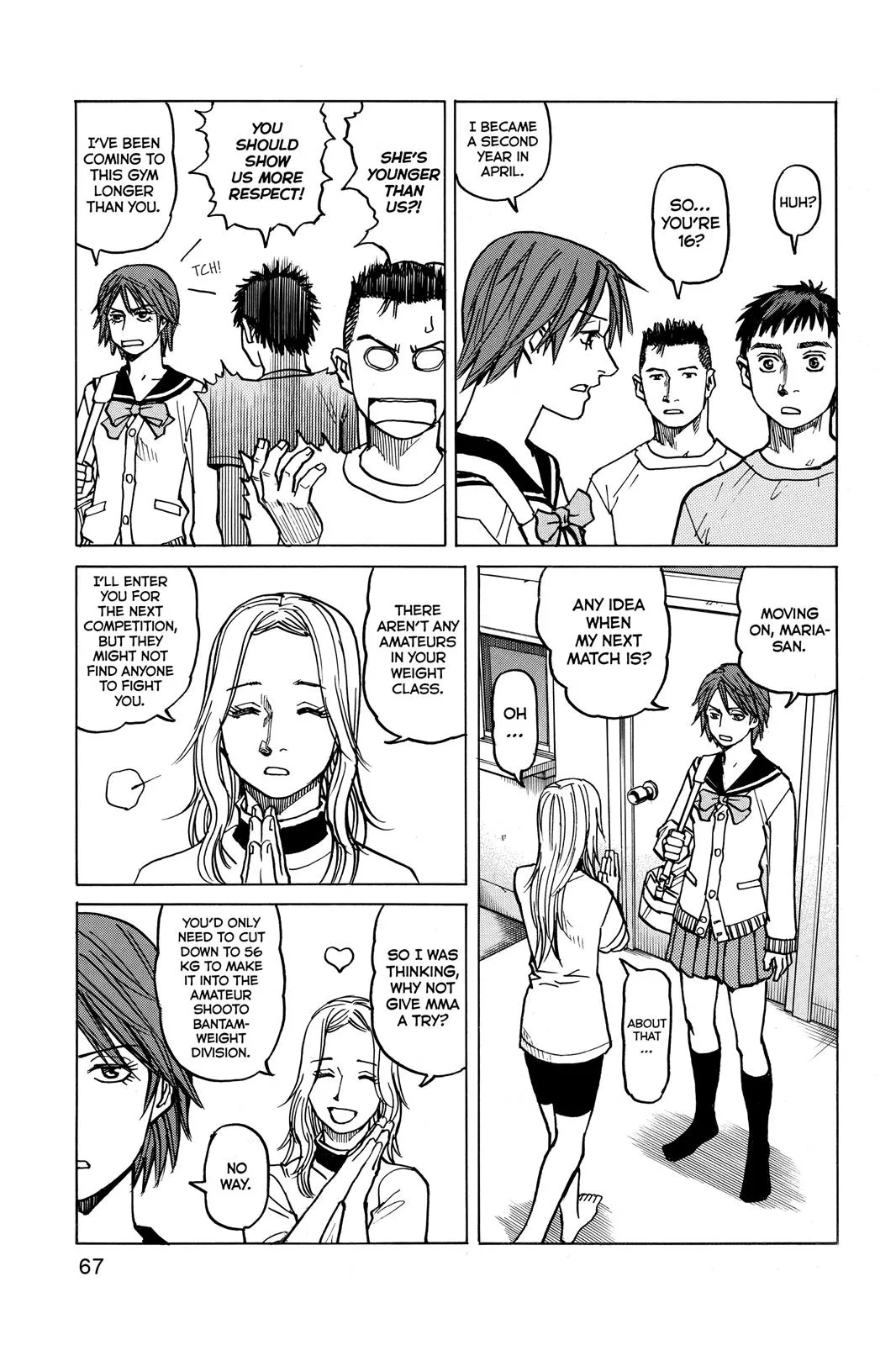 Read All Rounder Meguru en Manga Online
