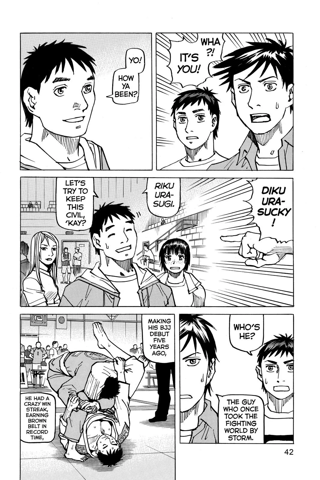 Read All Rounder Meguru en Manga Online
