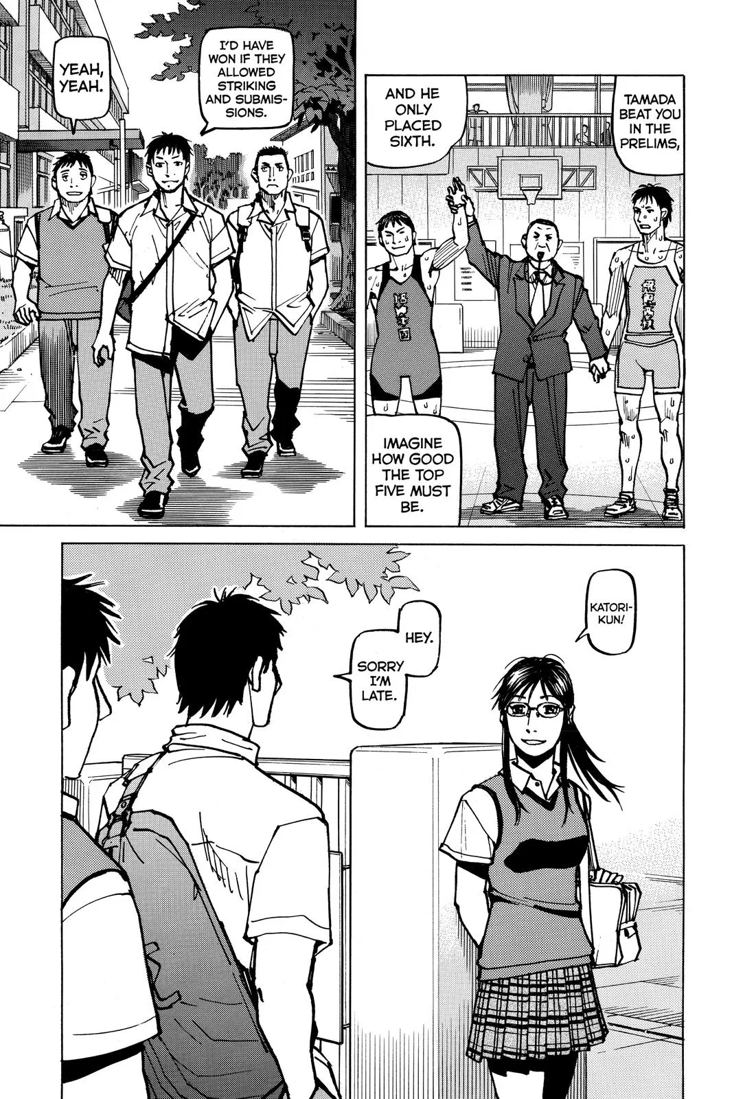 Read All Rounder Meguru en Manga Online