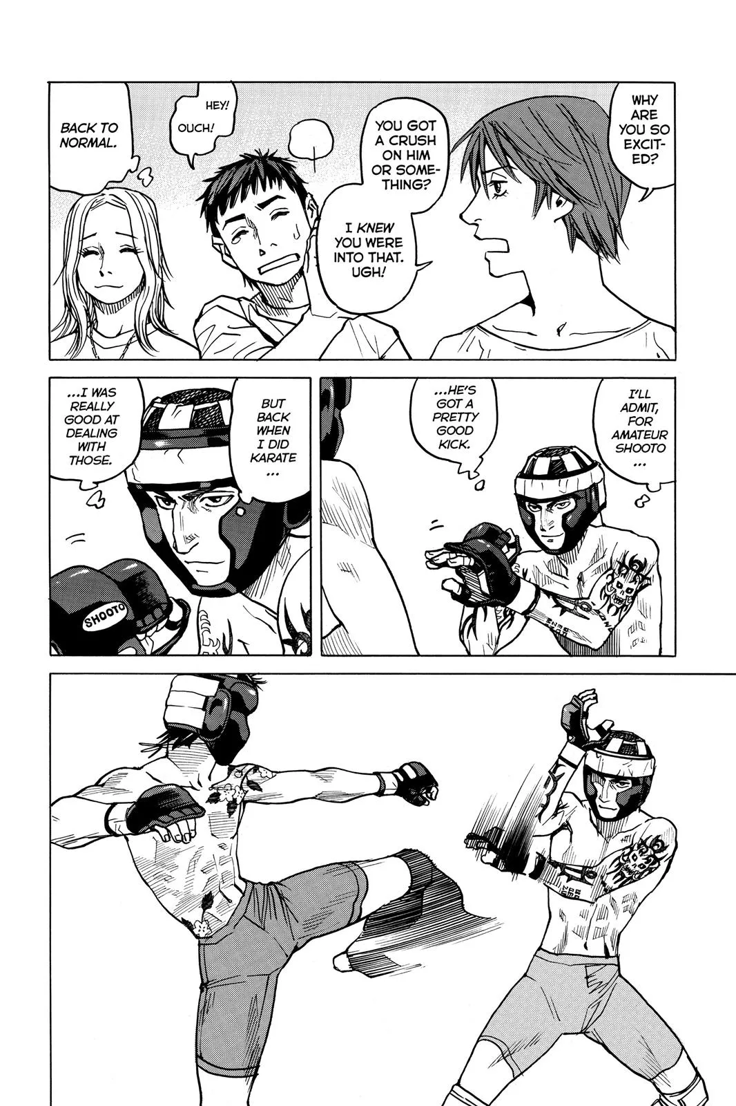 Read All Rounder Meguru en Manga Online