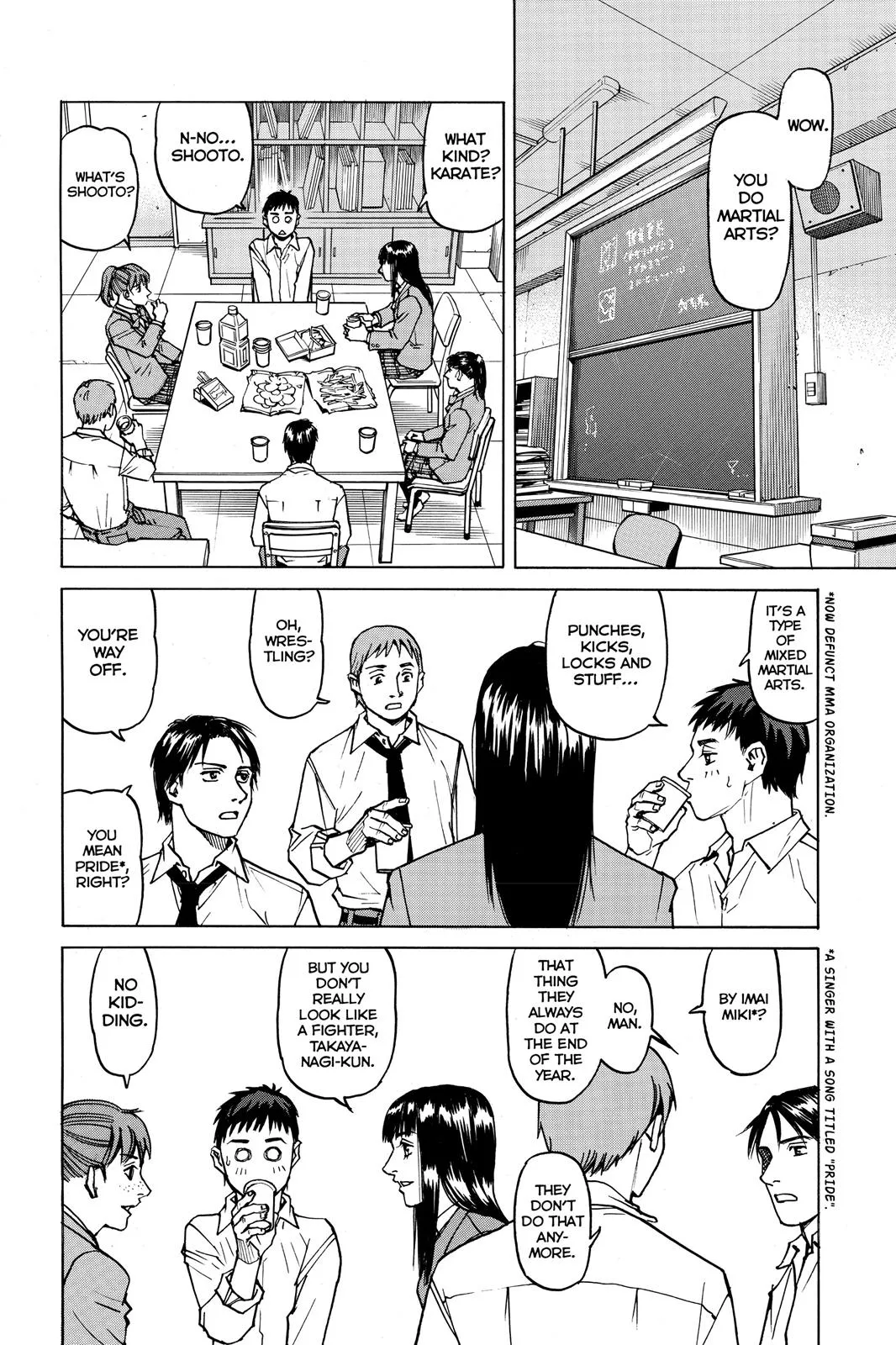 Read All Rounder Meguru en Manga Online